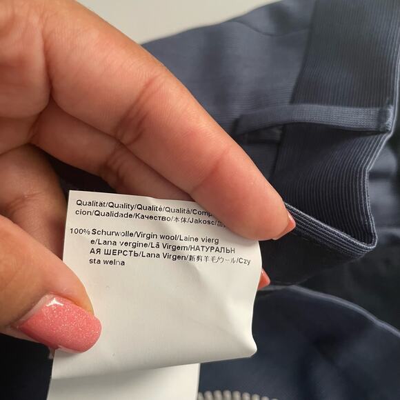 Hugo Boss Dress Pants Men's Navy Blue 100% Virgin Wool Size‎ 36 - Picture 4 of 5